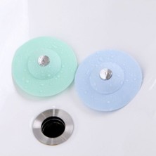 Kademeli Dokunmatik Lavabo Tıkacı Silikon Lavabo Gider Tıpası Lavabo Tıkacı