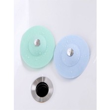 Lavabo ve Küvet Tıkacı Süzgeç Silikon Lavabo Gider Tıpası
