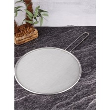 Saplı Çelik Yağ Sıçratmaz - 25 cm Çap