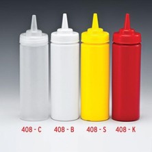 Sos Şişesi Beyaz 350 ml ( 1 Adet Beyaz Şişe Gönderilir.)