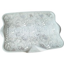 Plastik Lavabo Süzgeç Krem