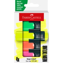 Faber-Castell Fosforlu Kalem Mini Textliner 4x 5030 154204