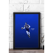 Russell Westbrook Çerçeveli Tablo - Basketbol Nba Posteri Tablo