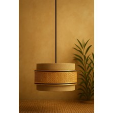 Hazeran Hasır Dopia Sarkıt Avize