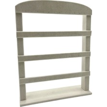 Dört Katlı Kuleli Küpe Saklama Rafı, Şık ve Kullanışlı Tasarım