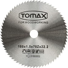 Ağaç Daire Testere 115X1,2 Diş 80Z, Elmassız, Güçlü ve Dayanıklı