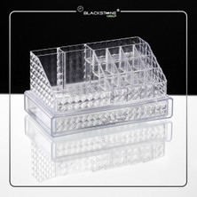 Beyaz Çekmeceli Makyaj Organizer Seti, Düzen ve Şıklık Için Ideal Seçim