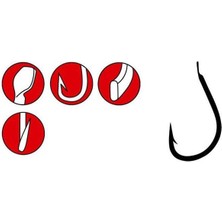 Gamakatsu LS-3610N No:6 Nikel Olta Iğnesi 25 Adet