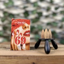 Renkli 10'lu Geri Akış Tütsüsü, Hoş Kokulu ve Sembolik Dekorasyon Seti