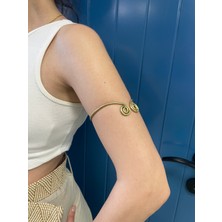 Saf Pirinç Pazu Bilekliği Armcuff