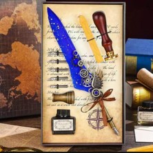 Mr Tüylü Divit Hokka Set Dolma Kalem Kaligrafi Kalemi Ofis,sevgili,öğretmenler Günü,yılbaşı Hediye