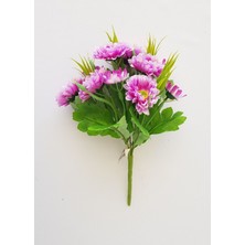 Büyük Boy Yapay Papatya ve Leylak Demeti, Renkli ve Doğal Görünümlü Çiçekler