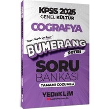 Yediiklim 2026 Kpss Coğrafya Bumerang Soru Bankası Çözümlü