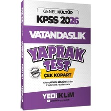 Yediiklim 2026 Kpss Vatandaşlık Yaprak Test