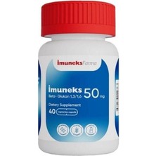 Seddar Collection Imuneks Beta Glucan 1,3/1,6 50 Mg 40 Kapsül