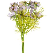 Mor Yapay Papatya Çiçek, 35 Cm, Şık ve Doğal Görünümlü Dekoratif Ürün