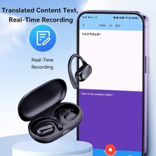 Ceymstech 146 Dil Seçeneği Akıllı Ses Gerçek Zamanlı Bluetooht Çeviri Kablosuz Kulaklık