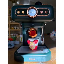 Arche Ceramic El Yapımı Seramik Fincan - Espresso / Türk Kahvesi Bardağı - "piglet" Figür - 100 ml