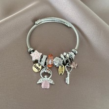 Melek Charm'lı Bileklik