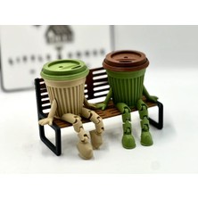 Oturan Latte Coffee Kahve Köşesi Flexi 2 Adet