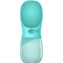 Renkli 350ML Taşınabilir Sızdırmaz Seyahat Kabı ve Evcil Hayvan Suluğu