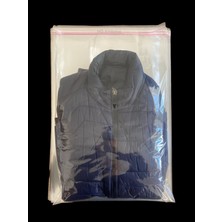 HG Tedarik 25 Adet 40X60 cm Bantlı Yapışkanlı Şeffaf Opp Jelatin Poşet, Çeyiz Poşeti ( 40X55+5)