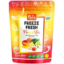 Pol's Freeze Fresh Dondurularak Kurutulmuş Fruit Mix 20 gr