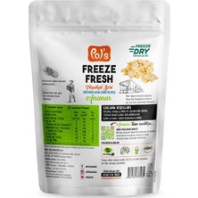 Pol's Freeze Fresh Dondurularak Kurutulmuş Ananas 20 gr