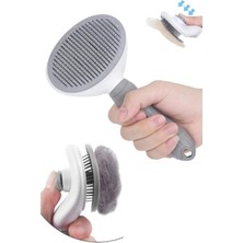 GOBYPET Kedi Köpek 3 Lü Set Otomatik Temizlenen Evcil Hayvan Fırçası Tüy Toplayıcı Eldiven ve Tırnak Makası