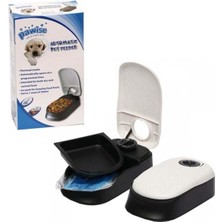 Zaman Ayarlı Mama Kabı, 13X7X24 Cm, 300 Ml, Şık ve Kullanışlı.