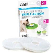 Beyaz Kedi Suluğu Filtresi 2'li, Temiz ve Sağlıklı Için Ideal Seçenek