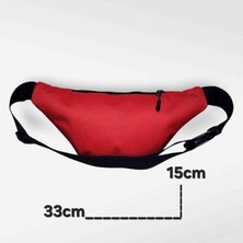 Unisex Redgoatx2 Waistbag Hip Pack Kırmızı Bel Çantası