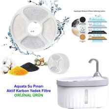 10 Adet Beyaz Yedek Su Filtresi, Orijinal, Güçlü ve Dayanıklı