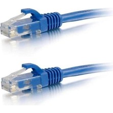 Ods 02R45R45C6UJ1BU0.2A Cat6 Utp Lszh Bakır 0.20 Metre Mavi Patch Cord