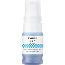 Canon Gı-45c Cyan Mavi Şişe Mürekkep