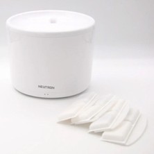 4'lü Aktif Karbon Su Filtresi Yedek Seti Beyaz