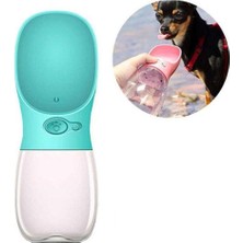 Mavi 380 ml Basmalı Seyahat Suluk, Hafif ve Pratik, Taşımaya Uygun