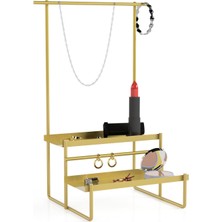 About The Perfect Beyaz Takı Düzenleyici, Kolye, Bileklik, Küpe, Takı Saklama Standı