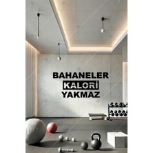 Şık Siyah Ahşap Spor Salonu Duvar Dekoru, Enerji ve Motivasyon Katlar