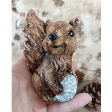 El Yapımı Sevimli Sincap Biblosu,dekoratif Sincap Biblosu,