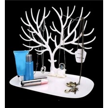 About The Perfect Beyaz Geyik Tasarımlı Takı ve Mücevher Standı, Şık ve Kullanışlı Dekorasyon Parçası