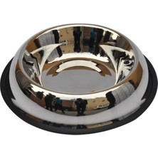 Çelik Kaymaz Tabanlı 32 Oz Mama ve Su Kabı, Sağlam ve Güvenli Kullanım