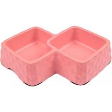 Bambu Ikili Mama ve Su Kabı 360ML+430ML Pembe, Şık ve Kullanışlı Tasarım.