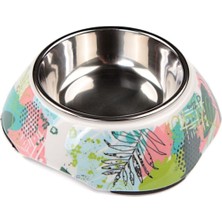 Gri Melamin Kedi Köpek Mama Kabı 150 Ml, Şık ve Hafif Tasarım