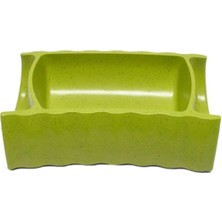 550 ml Yeşil Bambu Mama Kabı BO-3160Z, Sağlıklı ve Şık Tasarım