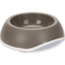 Gri Plastik Köpek Mama ve Su Kabı, 18CM, 1,2l, Renkli, Şık ve Kullanışlı