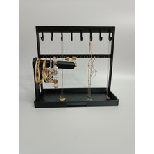 About The Perfect Çoklu Siyah Takı Organizer Standı, Şık ve Kullanışlı Düzenleyici.