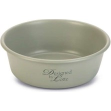 Mat Gri Paslanmaz Çelik Köpek Mama ve Su Kabı, 13CM, 470ML