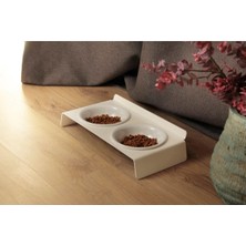 Şeffaf Metal Mama ve Su Kabı, Modern ve Sağlıklı Kullanım Için Ideal