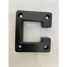 Siyah Çift Cam Balkon Çıkış Kapağı, Kaliteli ve Şık Tasarım ile Kullanım Kolaylığı Sağlar